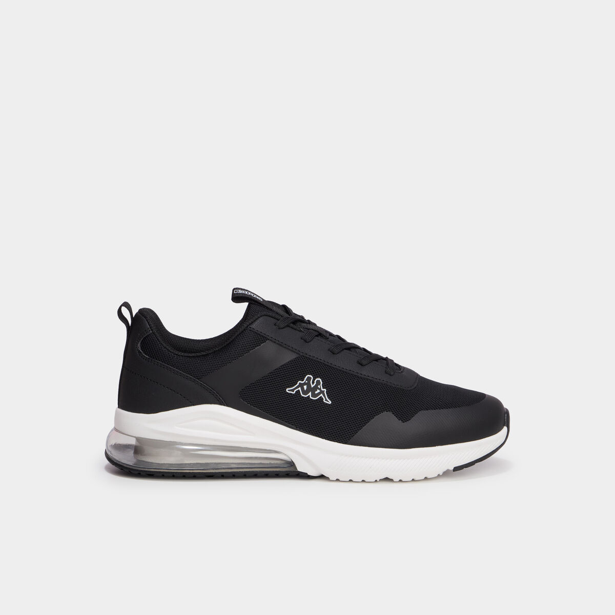 Baskets running &agrave; lacets Kappa noir homme