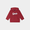 Sweat à capuche hoodie Creeks rouge foncé bébé garçon