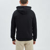 Sweat molleton &agrave; capuche hoodie noir homme