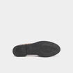 Mocassins en cuir multicolore femme