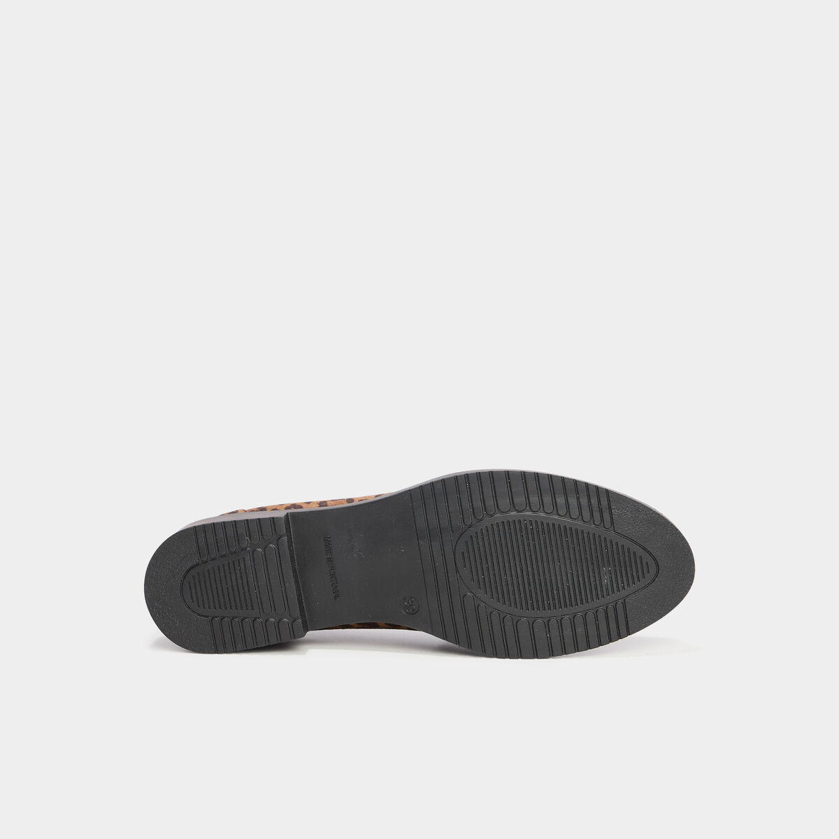 Mocassins en cuir multicolore femme