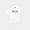 T-shirt manches courtes coton Nirvana blanc homme