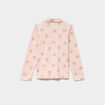 Ensemble pyjama chemise et pantalon vieux rose fille