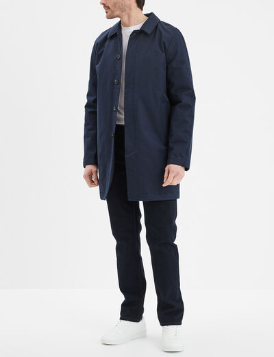 Jeans regular 5 poches denim brut homme