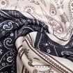 Foulard carr&eacute; satin&eacute; multicolore femme
