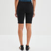 Bermuda slim 5 poches noir femme