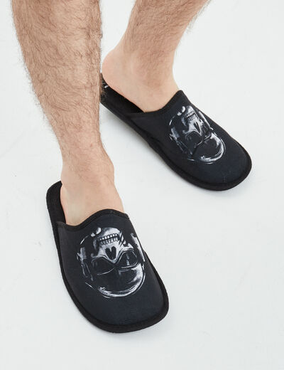 Chaussons mules Call of Duty Warzone noir homme