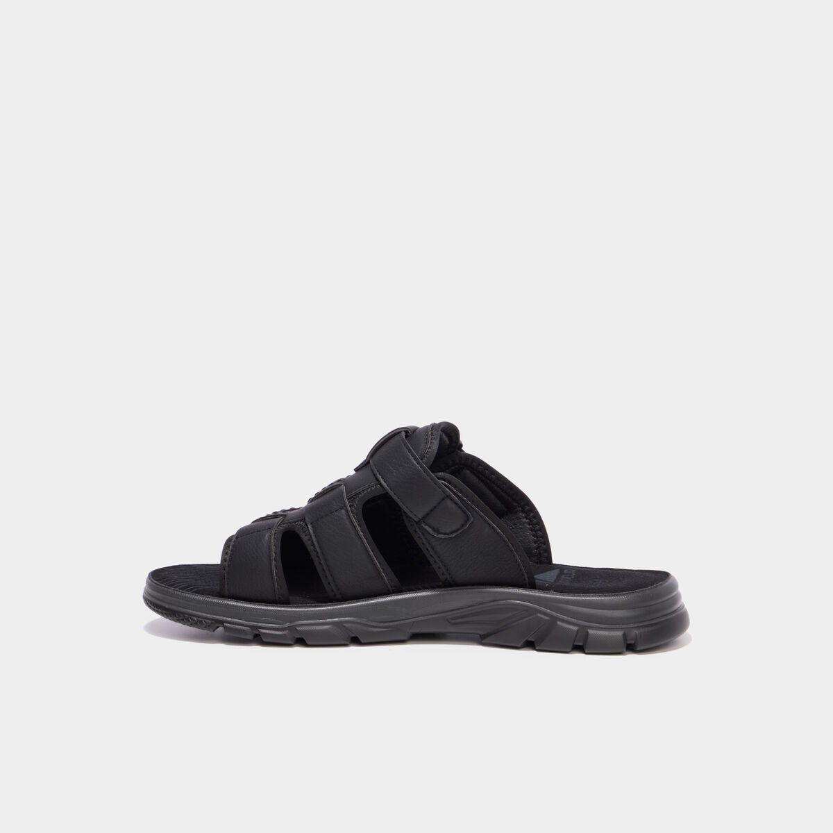 Mules &agrave; scratchs noir homme