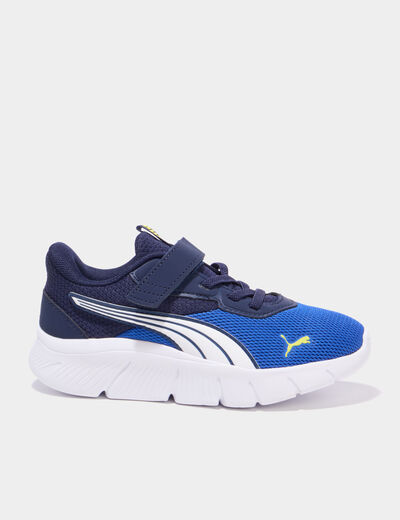 Baskets running scratchs Puma FlexFocus bleu fonc&eacute; gar&ccedil;on