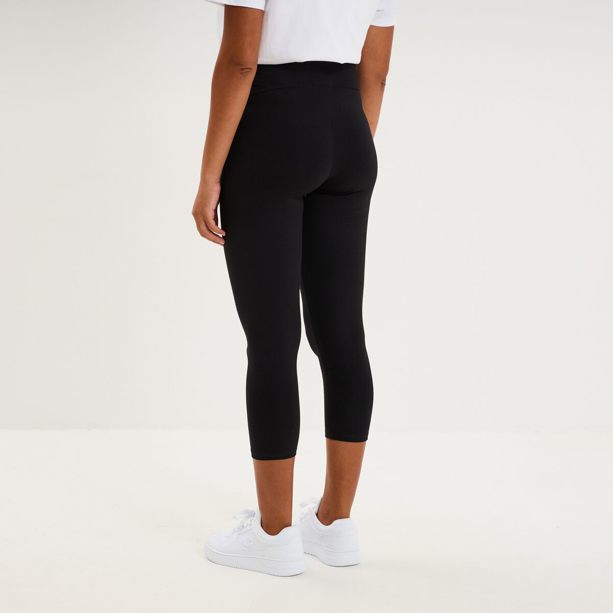 Legging 7/8&egrave;me grossesse noir femme maternit&eacute;
