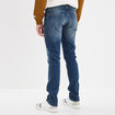 Jeans slim 5 poches denim dirty homme