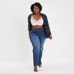 Soutien-gorge corbeille microfibre Izold blanc femme grande taille