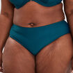 Bas de maillot de bain bleu canard femme grande taille