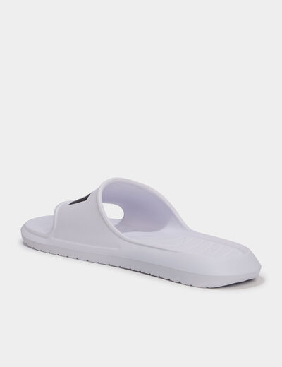 Claquettes de plage Puma Divecat blanc homme