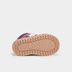 Baskets montantes zipp&eacute;es en cuir Creeks bleu marine b&eacute;b&eacute; gar&ccedil;on