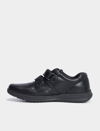 Derbies à scratchs noir homme