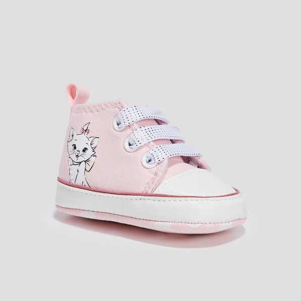 Tennis Les Aristochats rose bébé fille
