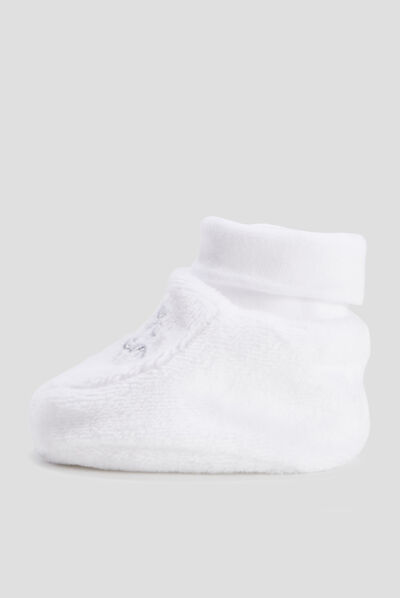 Chaussons blanc mixte