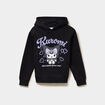 Sweat hoodie Hello Kitty Kuromi noir fille