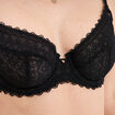 Soutien-gorge embo&icirc;tant dentelle noir femme