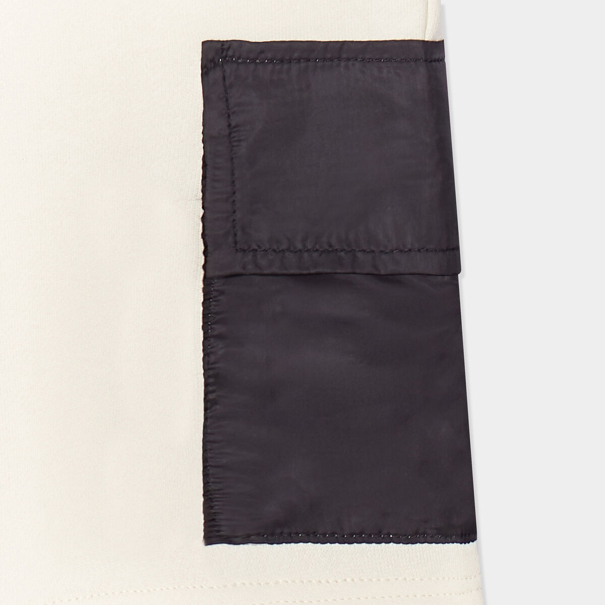 Short jogging droit Liberto ecru garçon