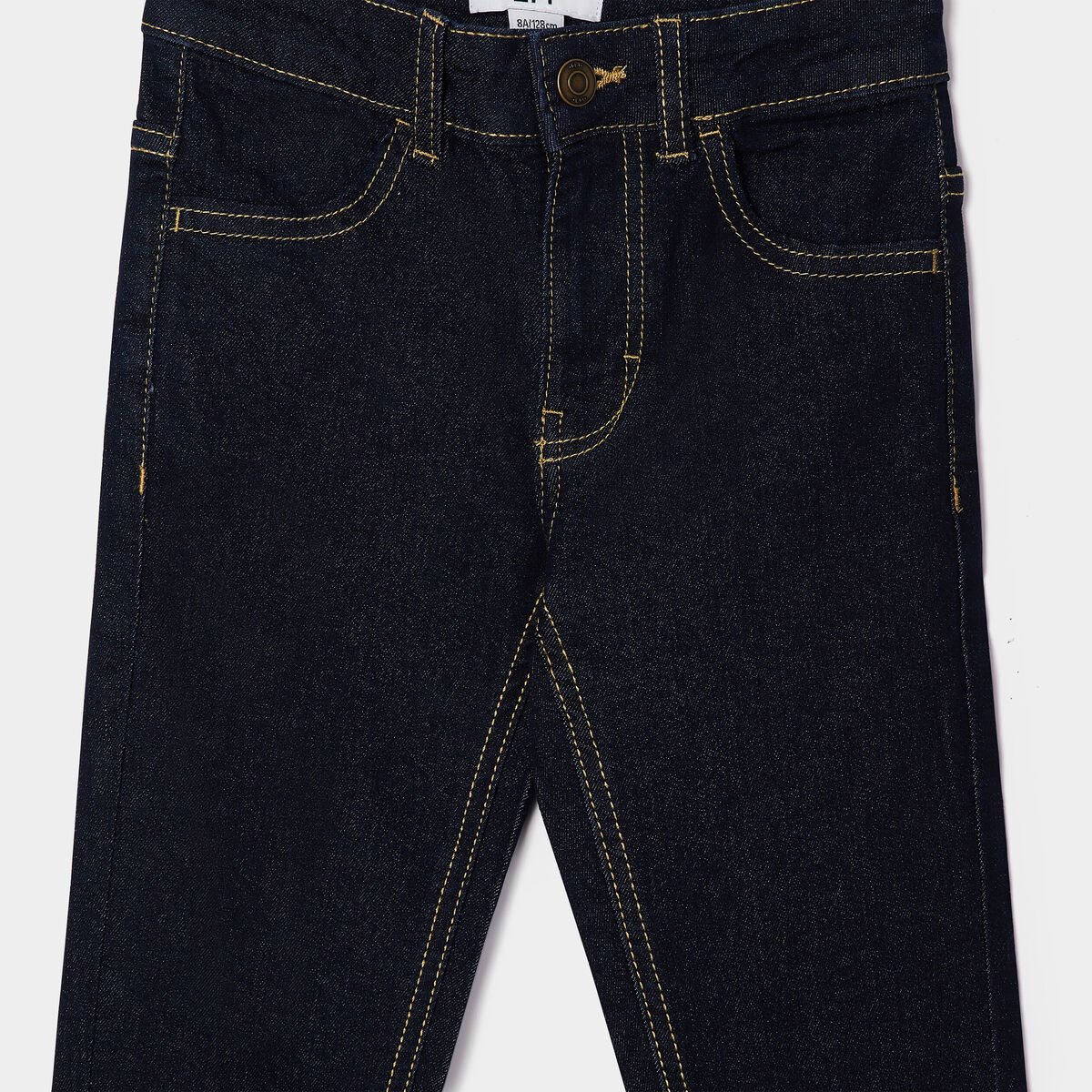 Jeans slim denim brut garçon