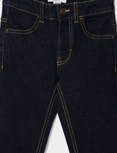 Jeans slim denim brut garçon