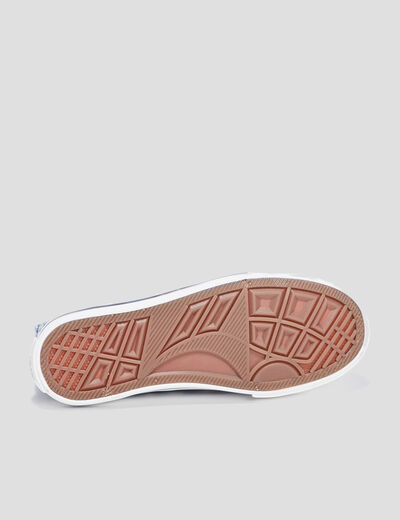 Tennis montantes en toile Creeks bleu fille