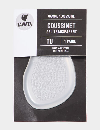 Coussinet amortisseur gel transparent multicolore mixte