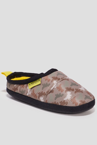 Chaussons mules Creeks multicolore garçon