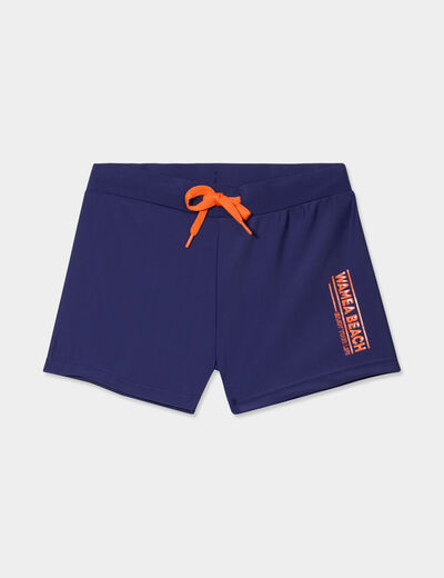Boxer de bain bleu marine garçon