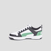 Tennis basse à lacets Puma Rebound vert garçon