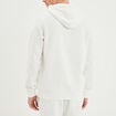 Sweat &agrave; capuche avec cordon hoodie blanc homme