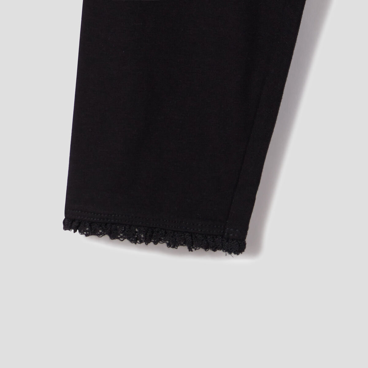 Legging 7/8ème noir fille