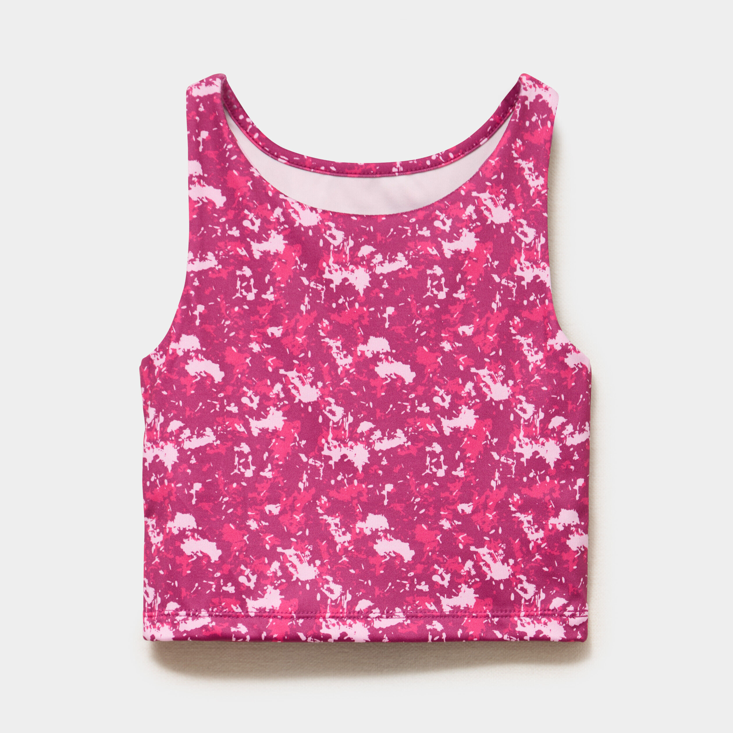 Débardeur Brassière de sport prune fille