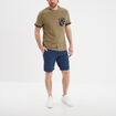Bermuda chino droit Creeks bleu marine homme