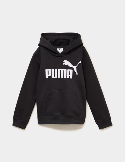 Sweat hoodie 1 poche molleton Puma noir fille