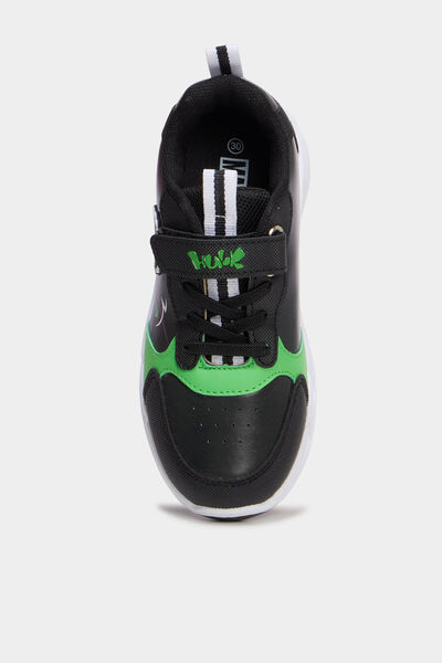 Baskets running lumineuses Hulk vert gar&ccedil;on