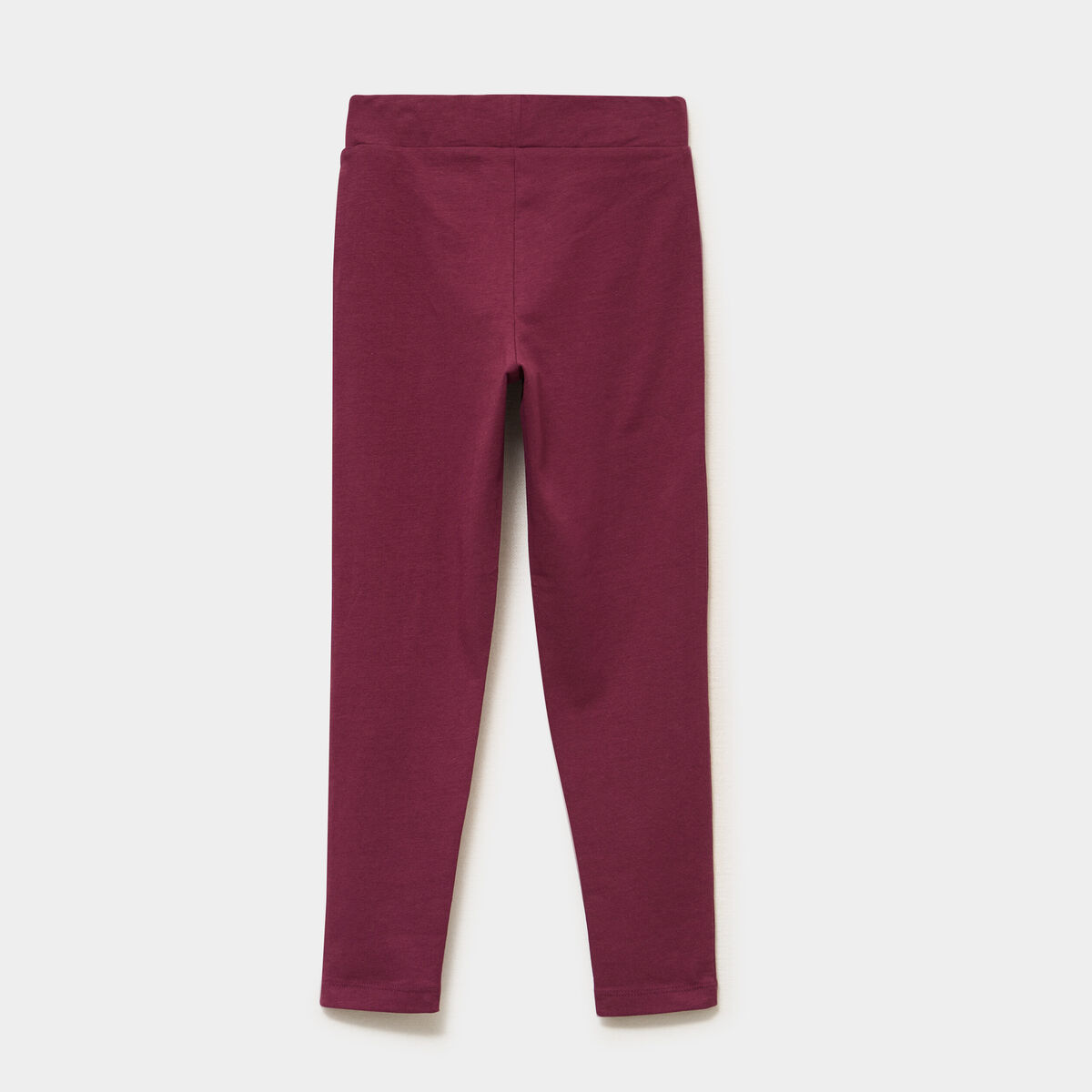Legging taille &eacute;lastiqu&eacute;e Kappa bordeaux fille