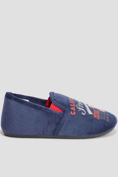 Chaussons Creeks bleu marine garçon