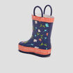 Bottes de pluie bleu marine bébé fille