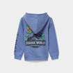 Sweat zipp&eacute; &agrave; capuche Jurassic World bleu fonc&eacute; gar&ccedil;on