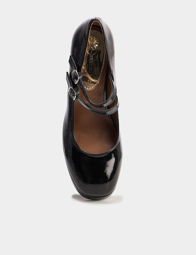 Chaussures Compensées Mosquitos Cuir Marron – Femme Pointure 40