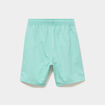 Bermuda short loose &eacute;lastiqu&eacute; coton vert clair gar&ccedil;on