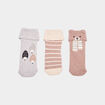 Lot 3 paires chaussettes coton sable bébé garçon