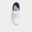 Tennis basses à scratchs Puma Caven blanc garçon