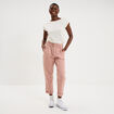 T-shirt avec broderie &eacute;paules ecru femme