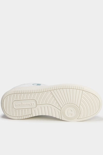 Baskets &agrave; lacets Champion RD25 vert femme