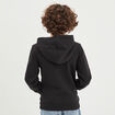 Sweat à capuche hoodie droit Creeks noir garçon