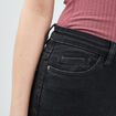 Jeans skinny taille haute Liberto denim noir femme